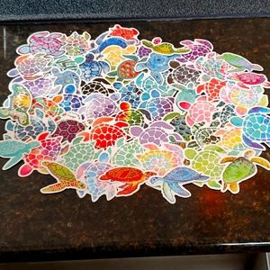 50+ turtle stickers (NEW)